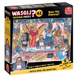 WASGIJ ORIGINAL NO 42 JAUNE CASSE-TÊTE 1000 PIÈCES - DOMINEZ LA PISTE ! #70-00584